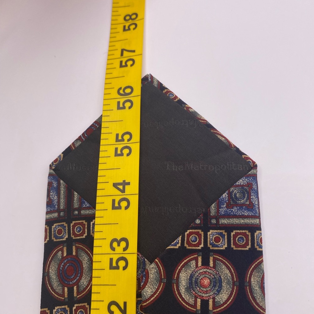 Multicolor Geometric Tie - Picture 5 of 6